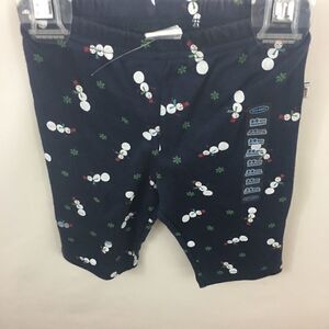 Old Navy Infant Boys Snowman Pants Sz 3-6 NWT